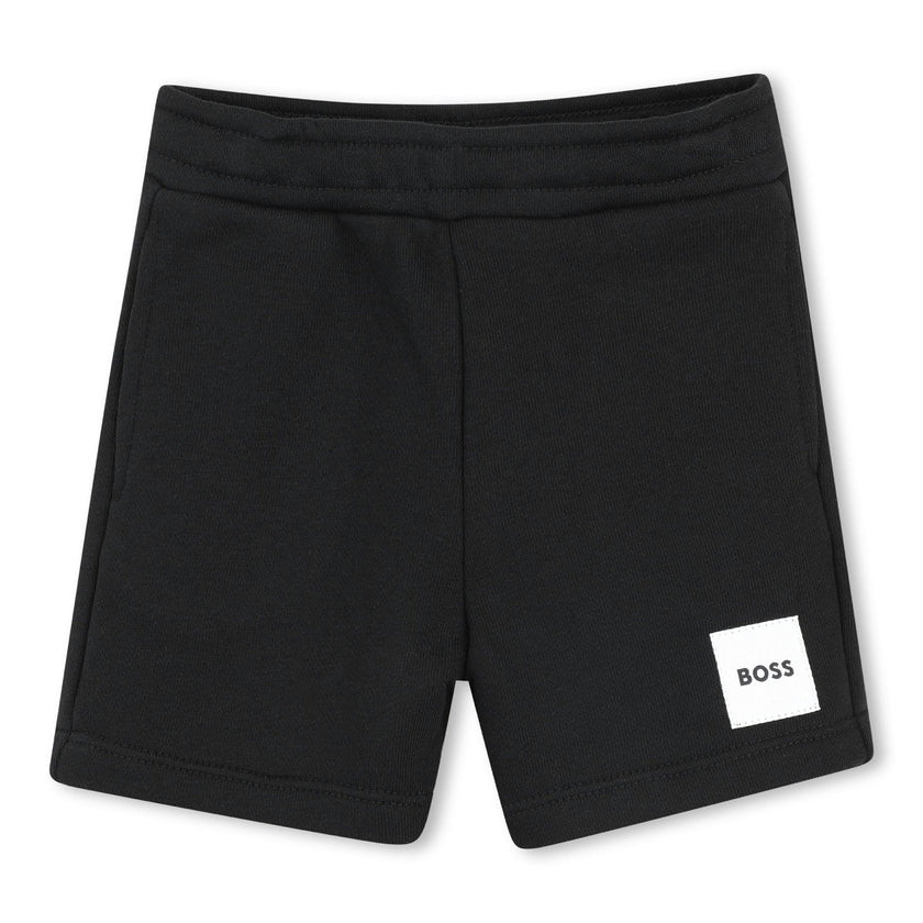 Black Logo Shorts