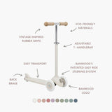 Eco scooter - Ivory