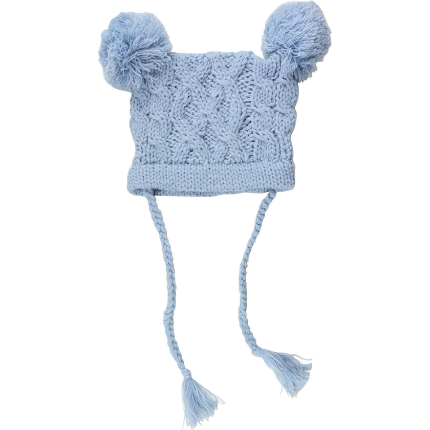 Quinn Cable Pom Pom Knit Hat