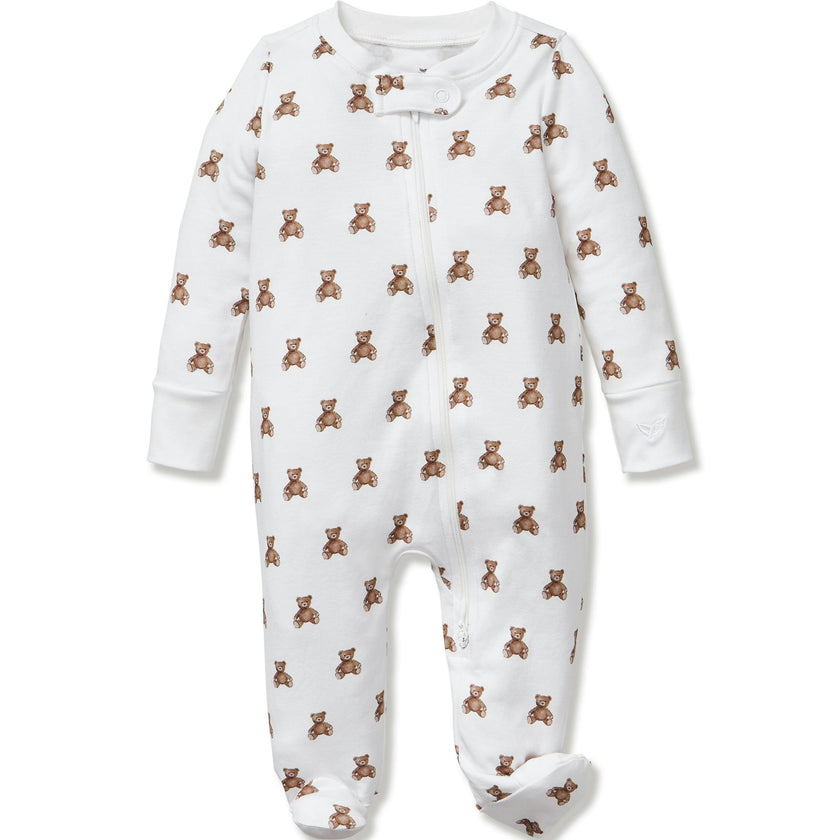 Baby's Pima Romper in Teddy Tales
