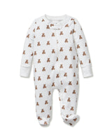 Baby's Pima Romper in Teddy Tales