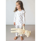 Ski Pups Girl Pima Long Pajama Set