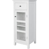 Connor Floor Cabinet with Adjustable Shelf and Storage Drawer