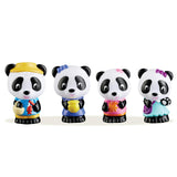 Timber Tots: 4 Characters - Panda Family