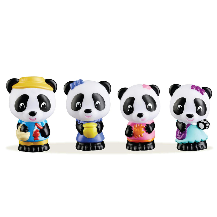 Timber Tots: 4 Characters - Panda Family