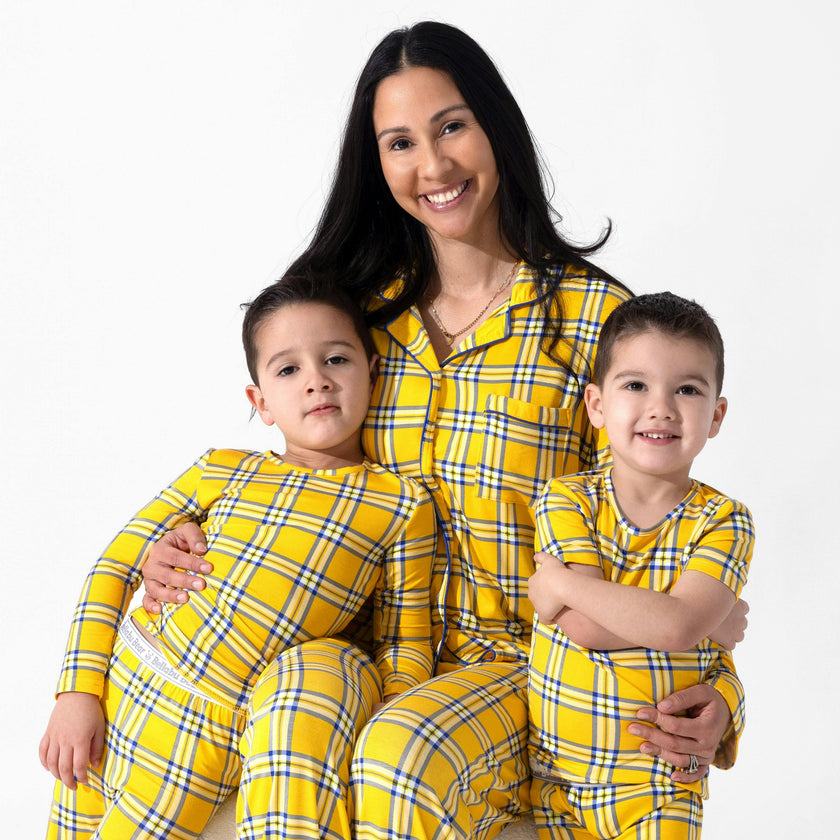 Clueless Total Betty Plaid Bamboo Women's Pajama Set