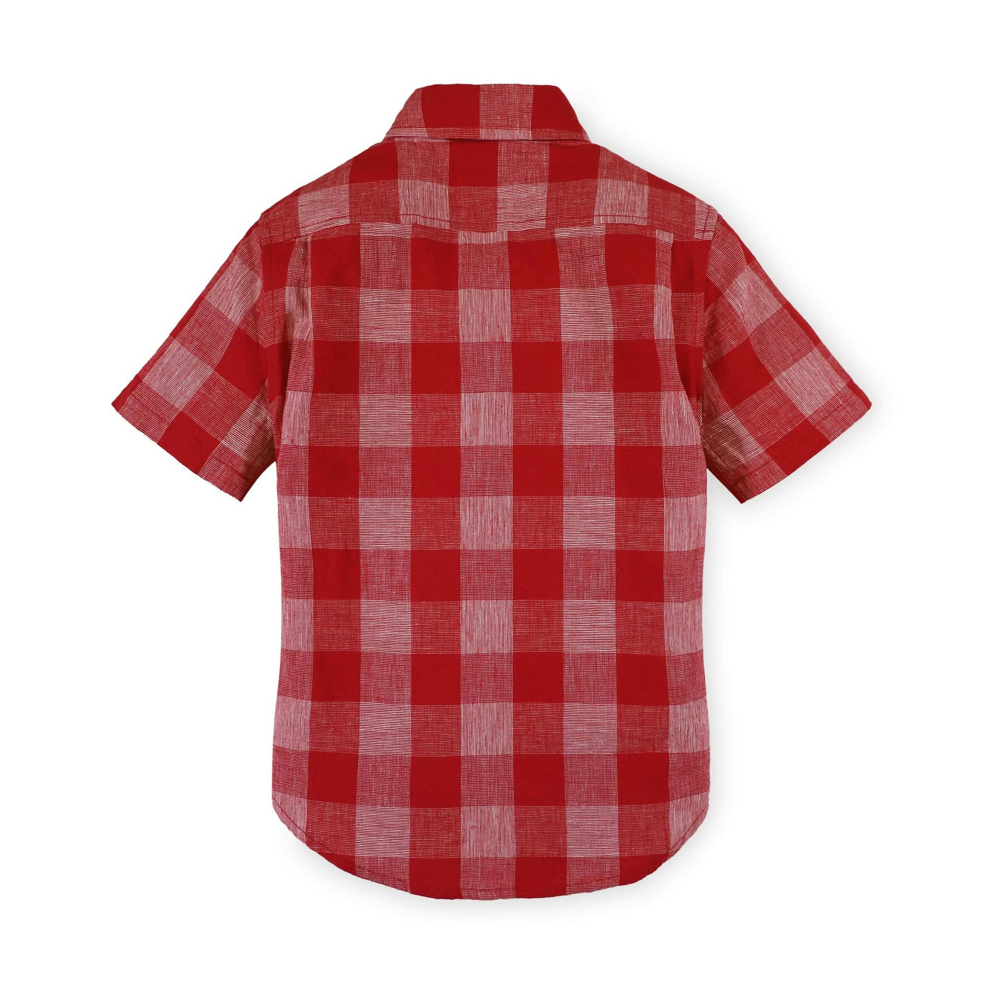 Linen Short Sleeve Button Down Shirt