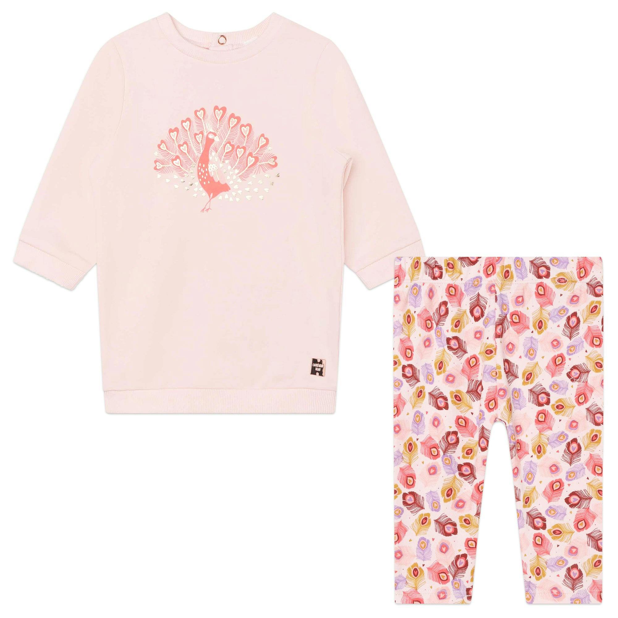 Pink Peacock Dress Outfit