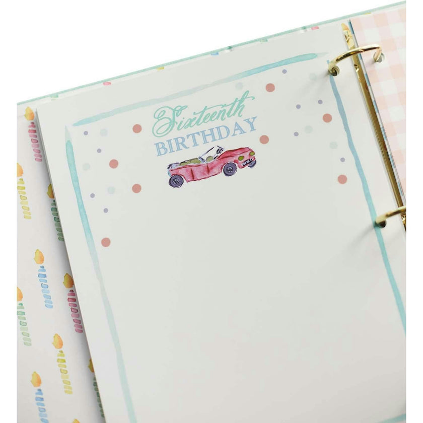 "All My Birthdays” Memory Book