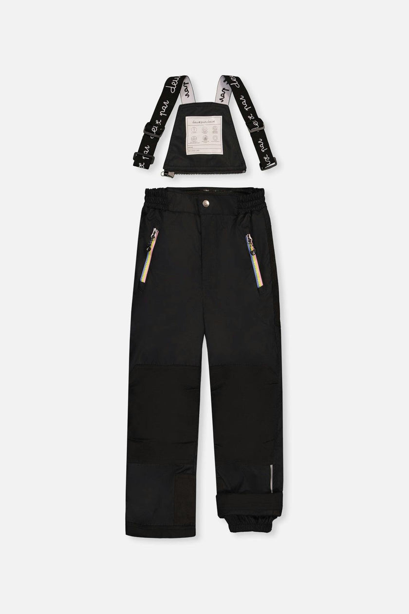 Two Piece Play Snowsuit Black Gummy Bear Print