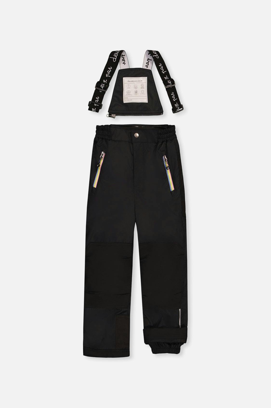 Two Piece Play Snowsuit Black Gummy Bear Print