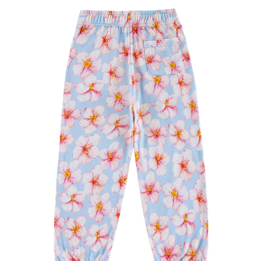 Soft Fleece Jogger, Hibiscus