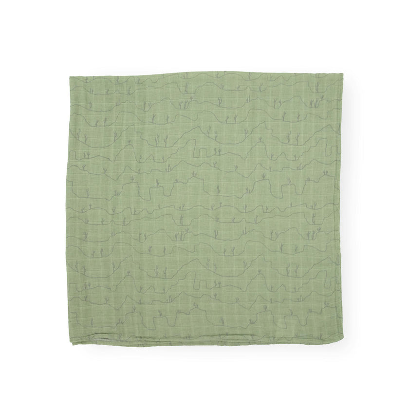 Cotton Muslin Swaddle Blanket 3 Pack - Desert Night