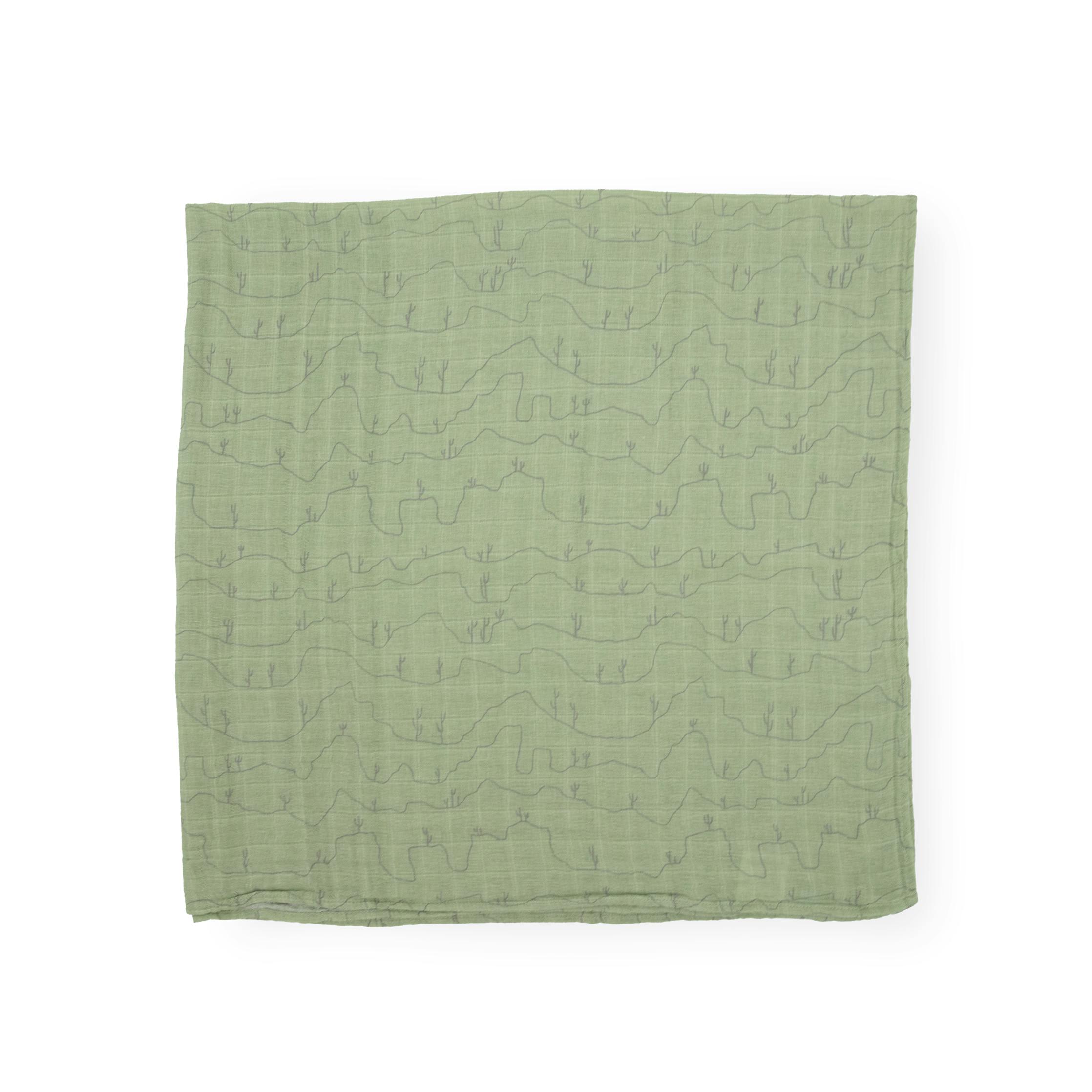 Cotton Muslin Swaddle Blanket 3 Pack - Desert Night
