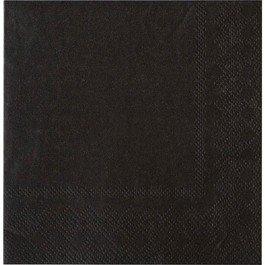Shades Onyx Cocktail Napkins