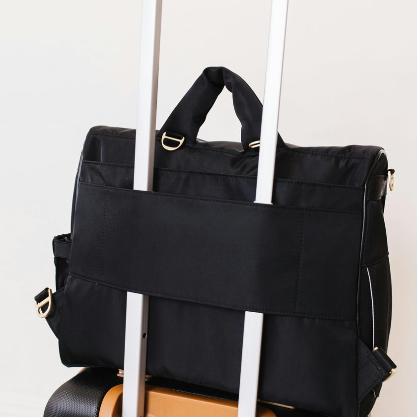 Satchel 14-Compartment Diaper Bag