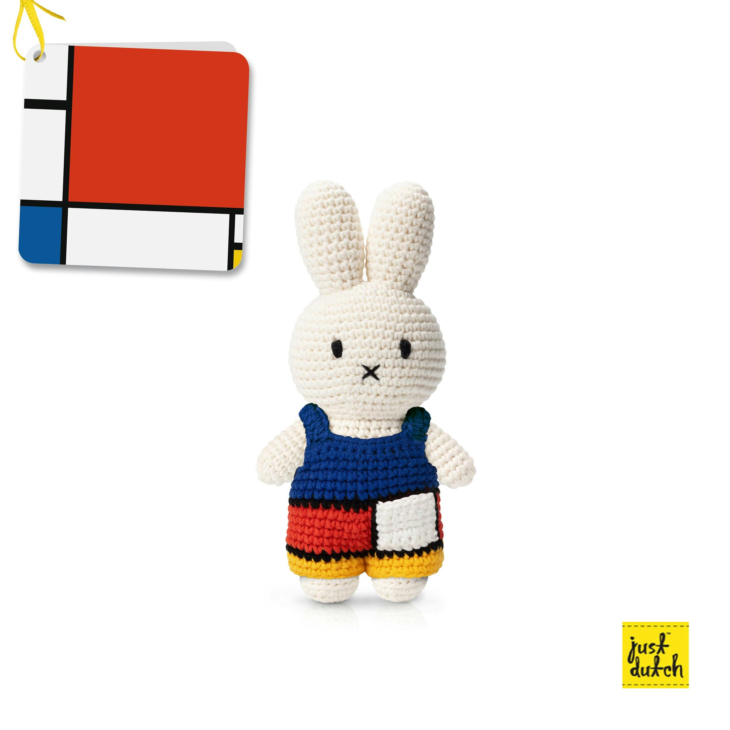 Miffy Piet Mondrian Inspired Doll