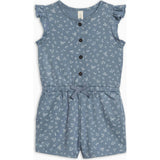 Shaye Romper - Isla Floral / Sea + Ivory