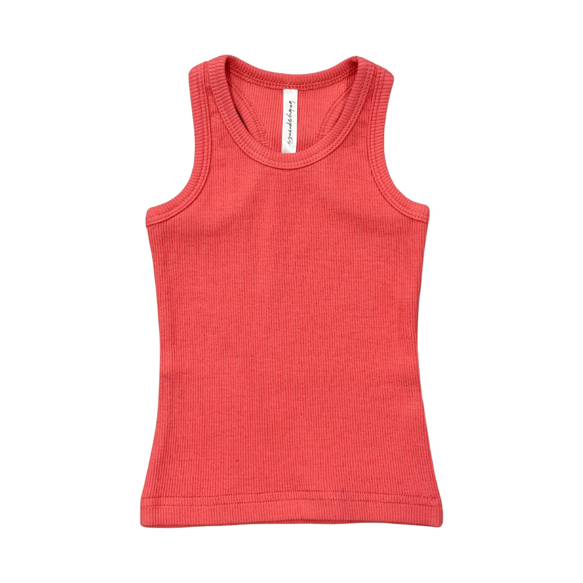 Girl's Ribbed Tank