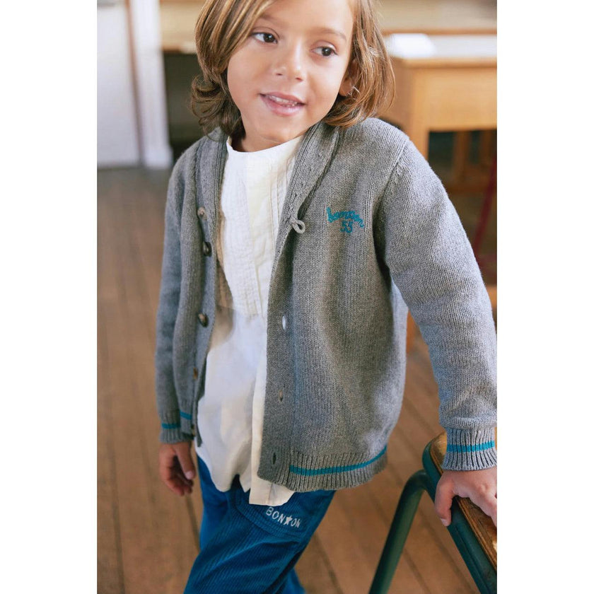 BONTON Hubert Collared Cardigan