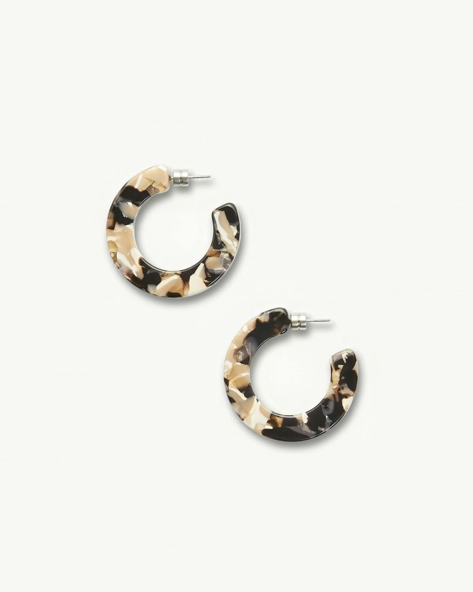 Kate Handcrafted Open Hoops Earrings