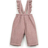 Abstract Fleece Overall