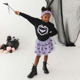 Glitter Bat Halloween Wand