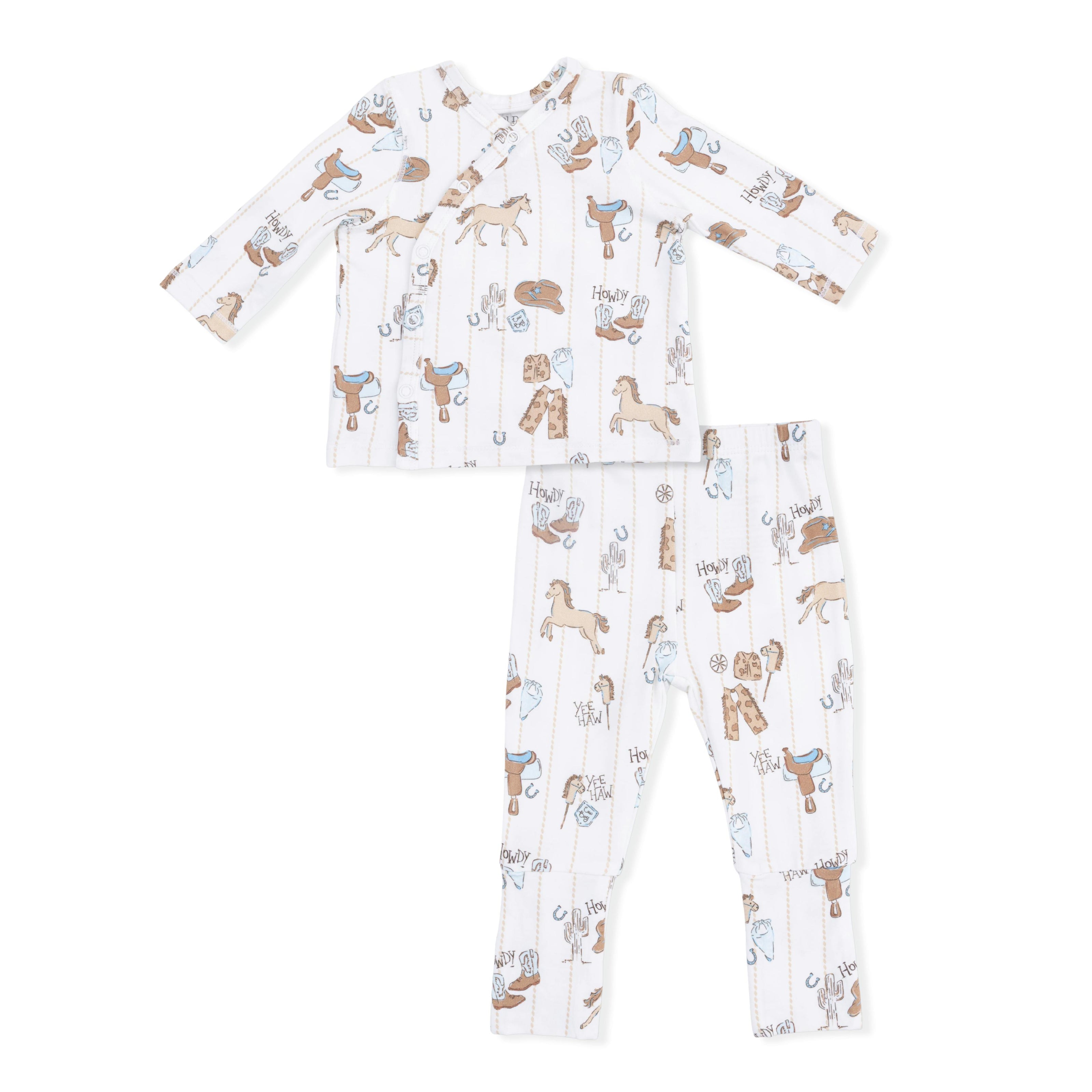 Cowboy Nursery - Take Me Home Set with Convertible Pant