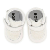 Ivory Baby Velcro Shoes