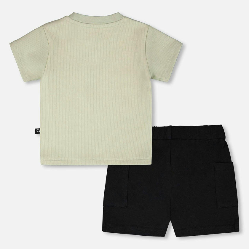 Organic Cotton Jersey Sweater And Pants Set