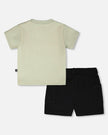 Organic Cotton Jersey Sweater And Pants Set
