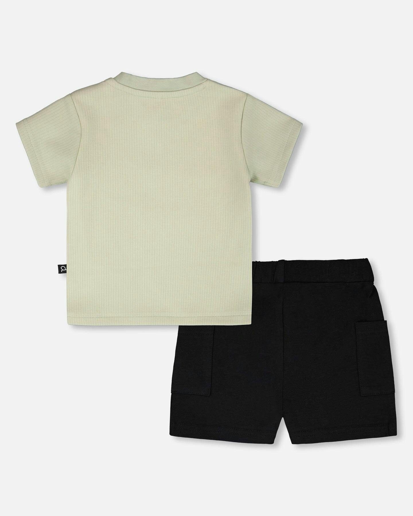 Organic Cotton Jersey Sweater And Pants Set