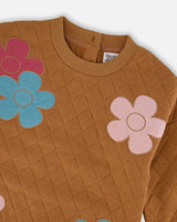 Quilted Tunic with Flowers