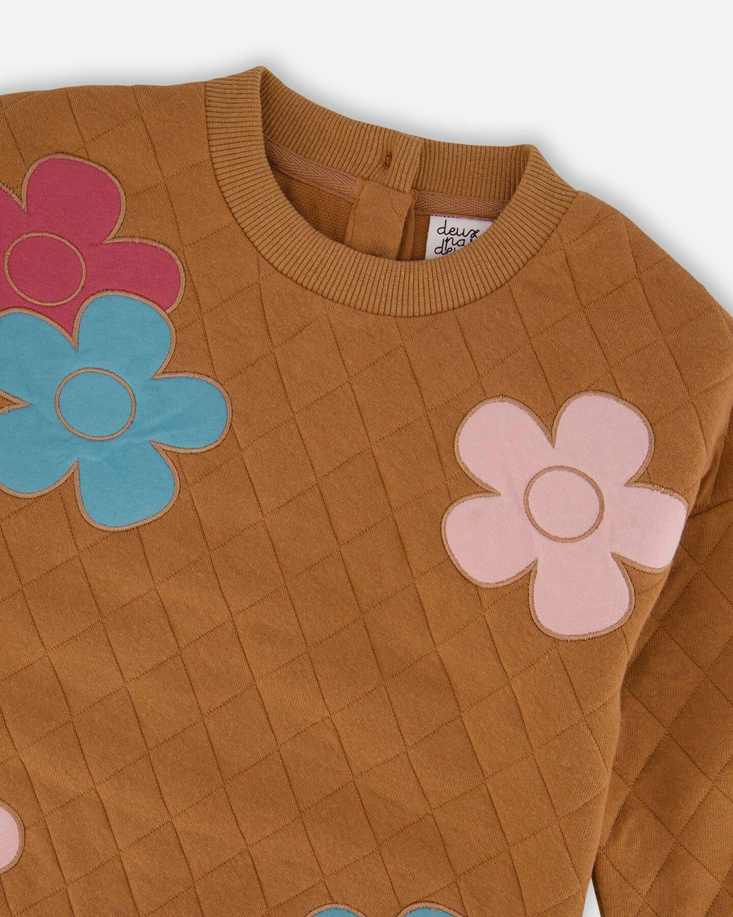 Quilted Tunic with Flowers