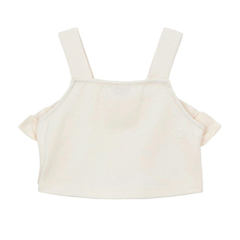 Beige Ruffled Top