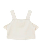 Beige Ruffled Top