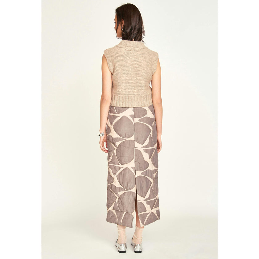 Lombok Skirt in Charcoal Jurassic