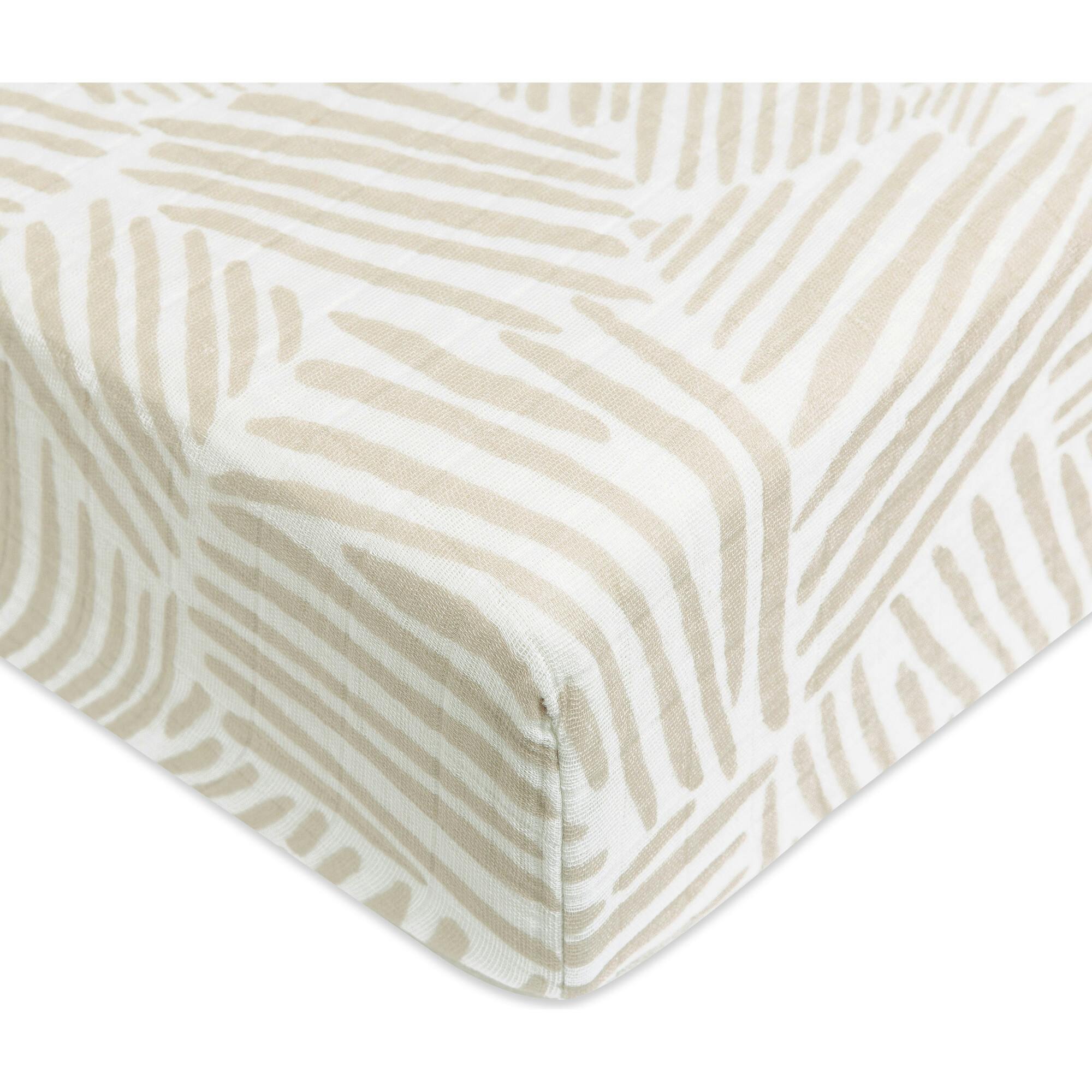 Organic Muslin Cotton Crib Sheet