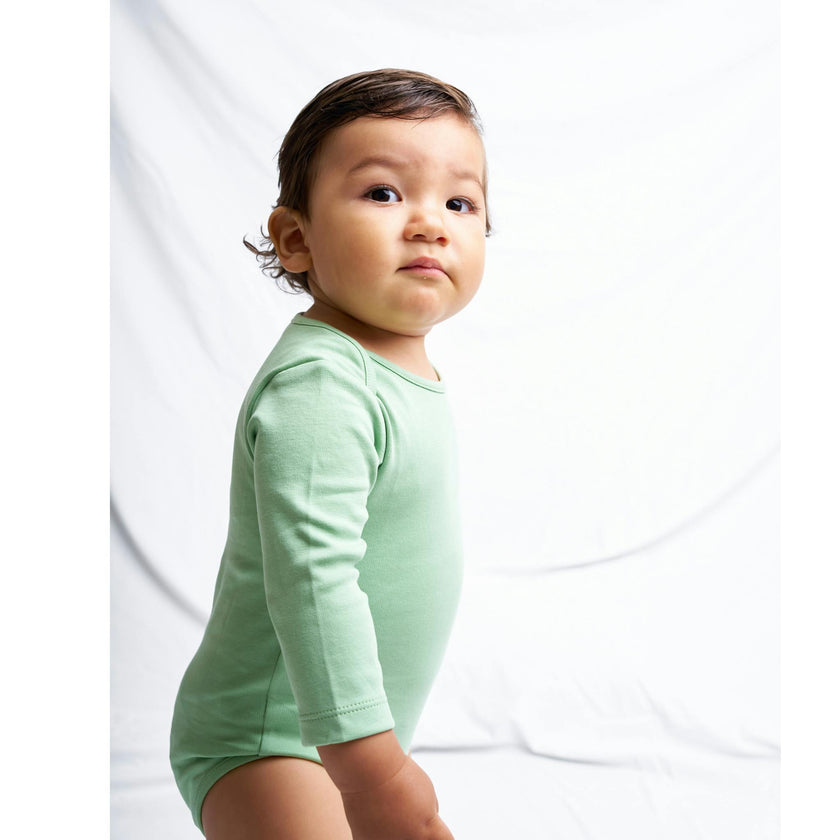 Pistacho Long sleeve bodysuit