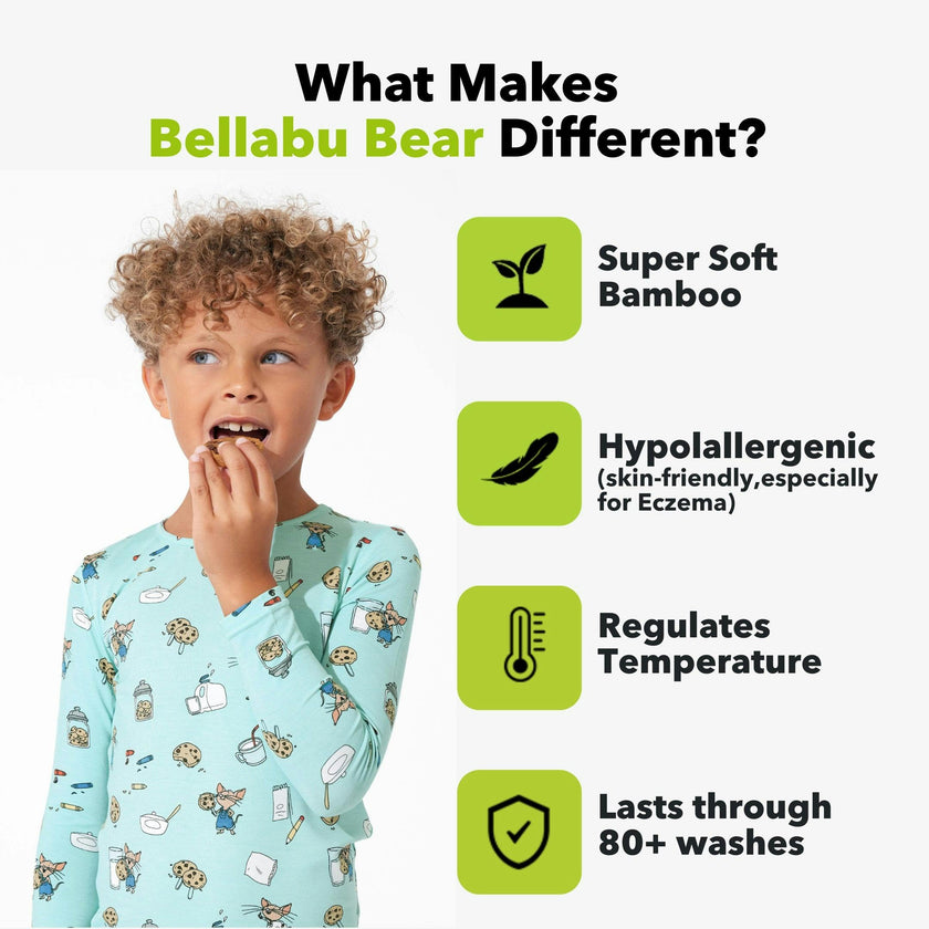 If You Give a Mouse a Cookie Bamboo Kids Pajamas