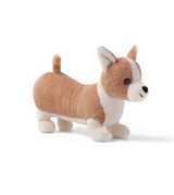 McHugs Peachy Butt Corgi Cute Pet Weighted Plush Animal 25cm