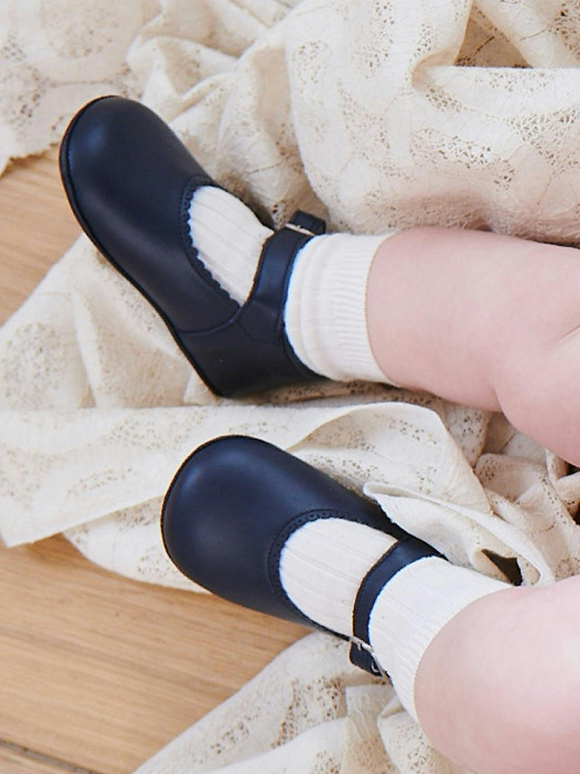 Leather Baby Mary Jane Shoes