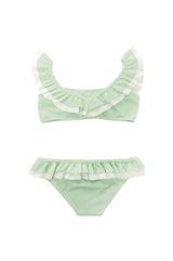 Kate Bikini - mint and ivory