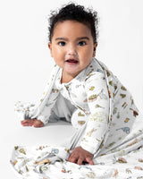Bunny Garden Bamboo Convertible Footie