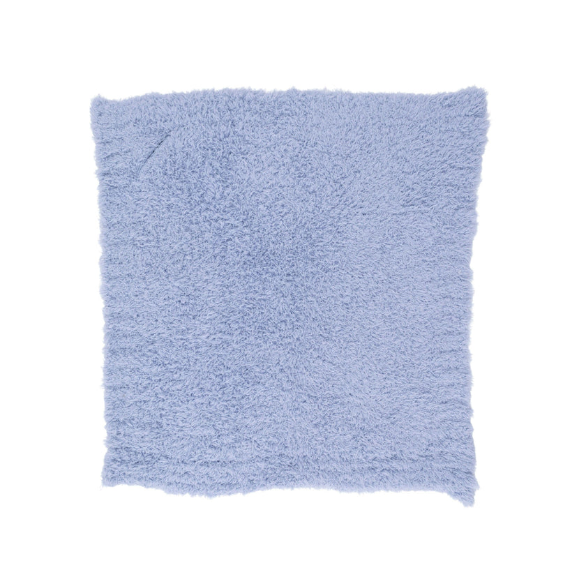 Chenille - Dusty Blue Mini Chenille Pacifier Holder Blanket
