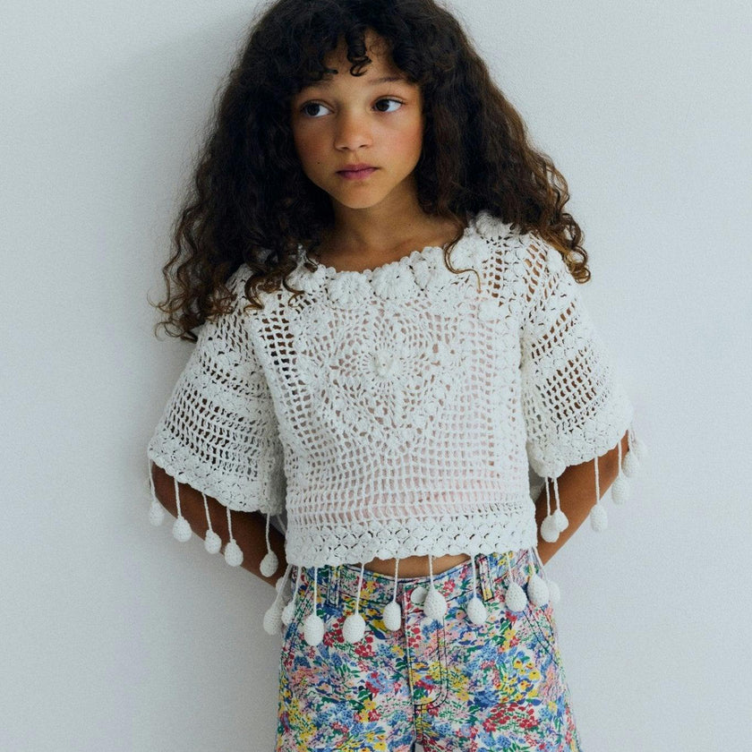 Lily Pant Verbena Print
