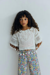 Lily Pant Verbena Print