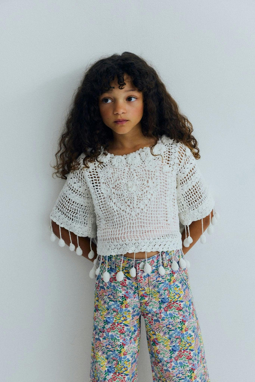 Lily Pant Verbena Print