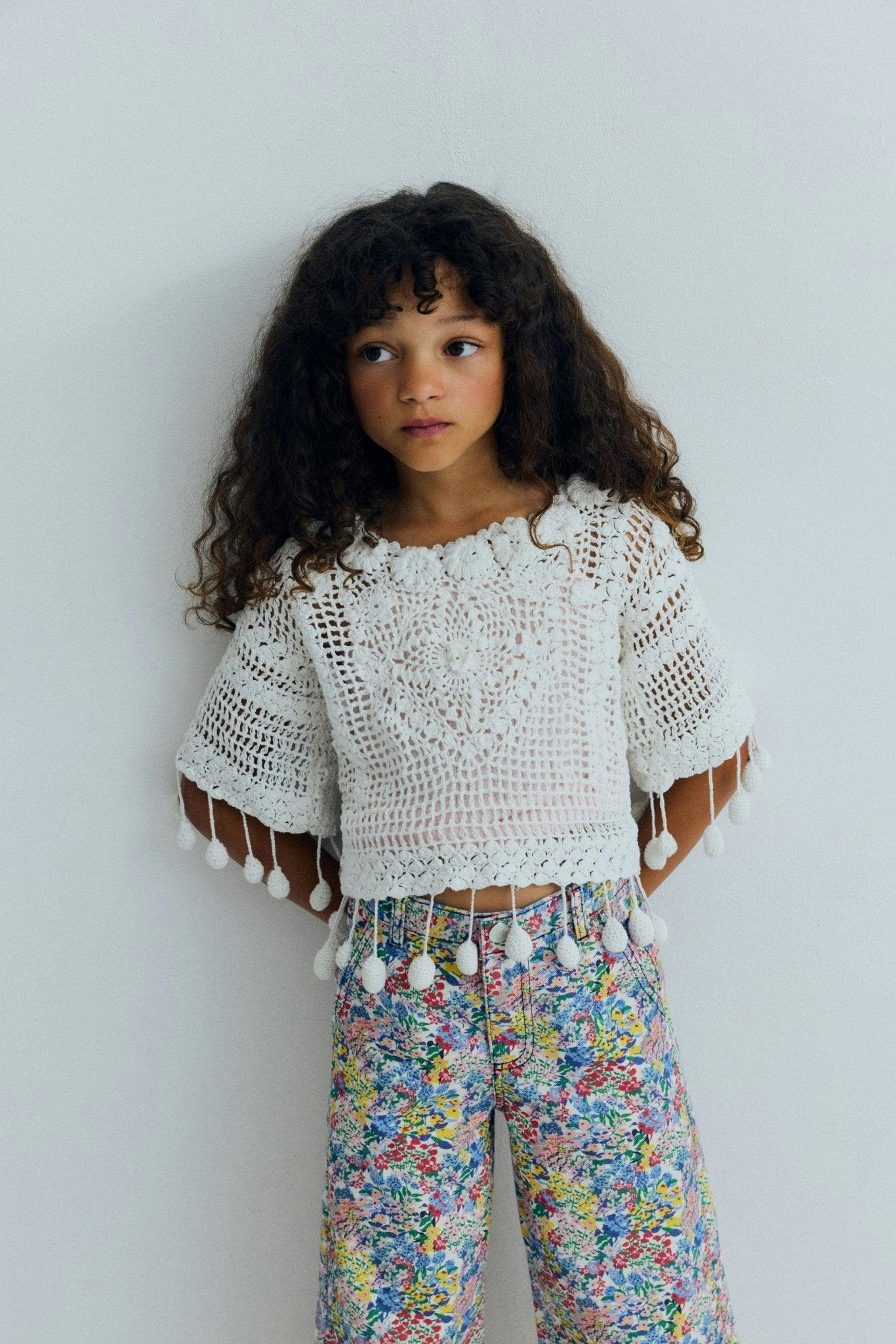 Lily Pant Verbena Print