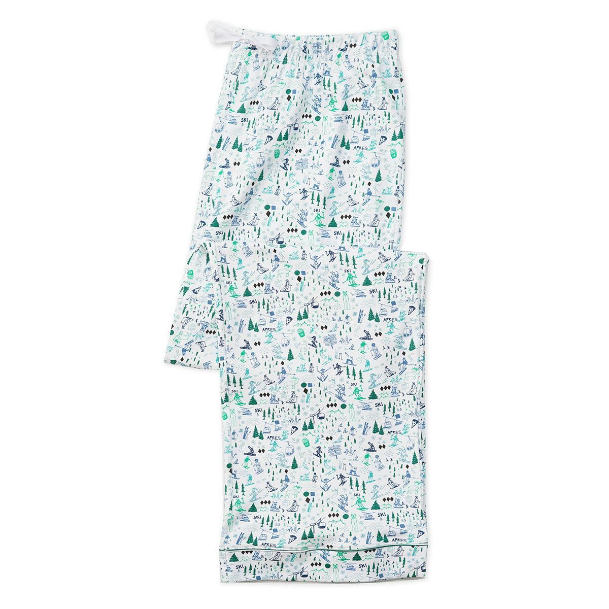 Après Ski Women's Button Front Long Pajama Set